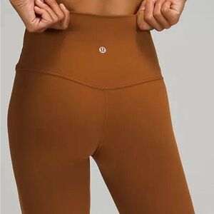 Lululemon Align High-Rise Brown Leggings 25” Size 4/XS  Yoga/Pilates/Barre